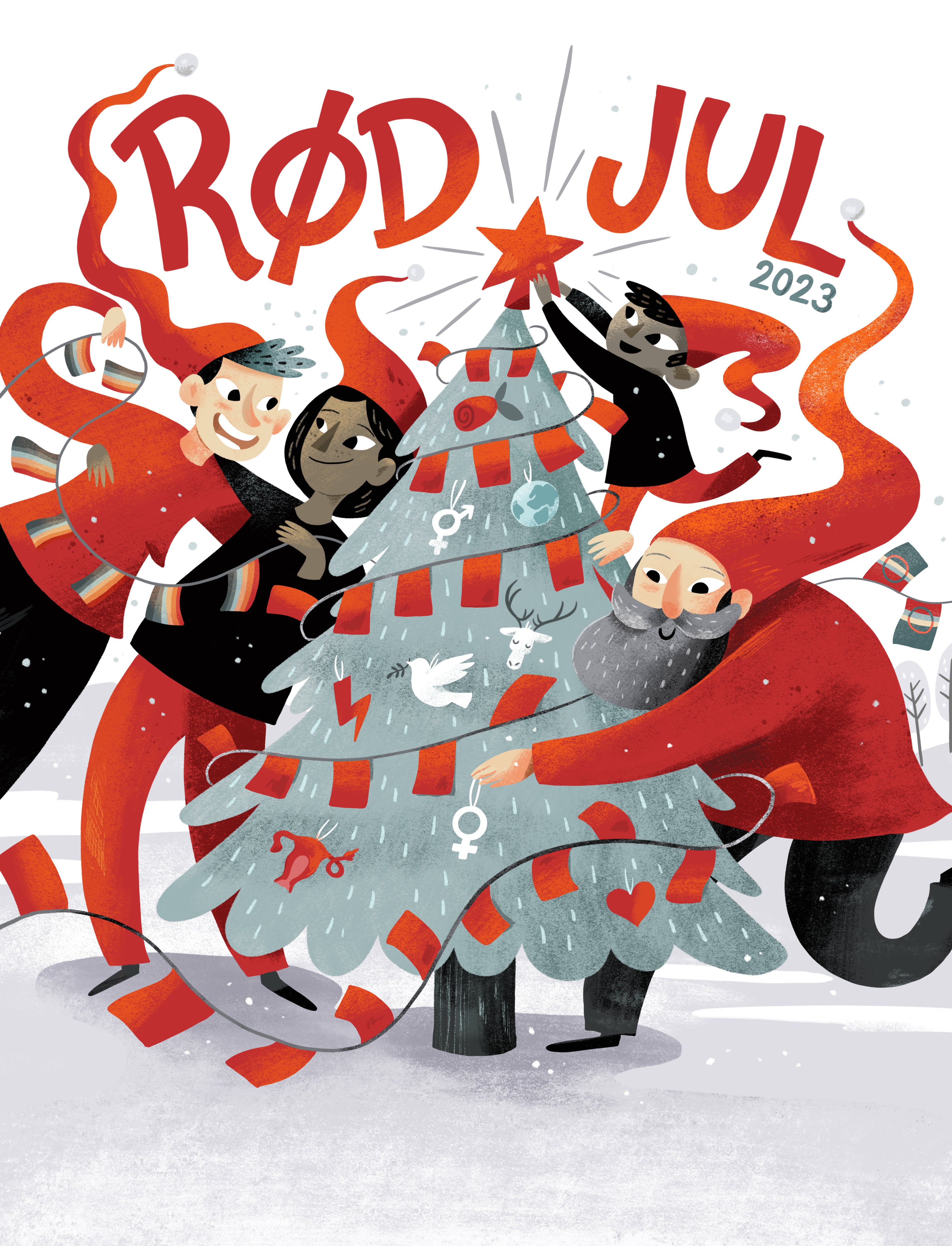 Rød jul 2023 – Forlaget Manifest